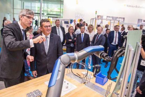 慕尼黑国际机器人及自动化技术博览会现场